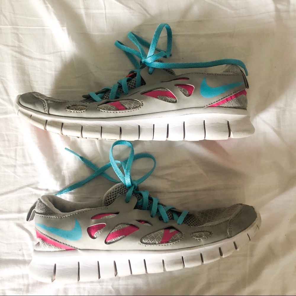 4 for $25 || Nike | Pink and Blue Running Shoes
